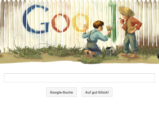 Birthday Mark Twain Google