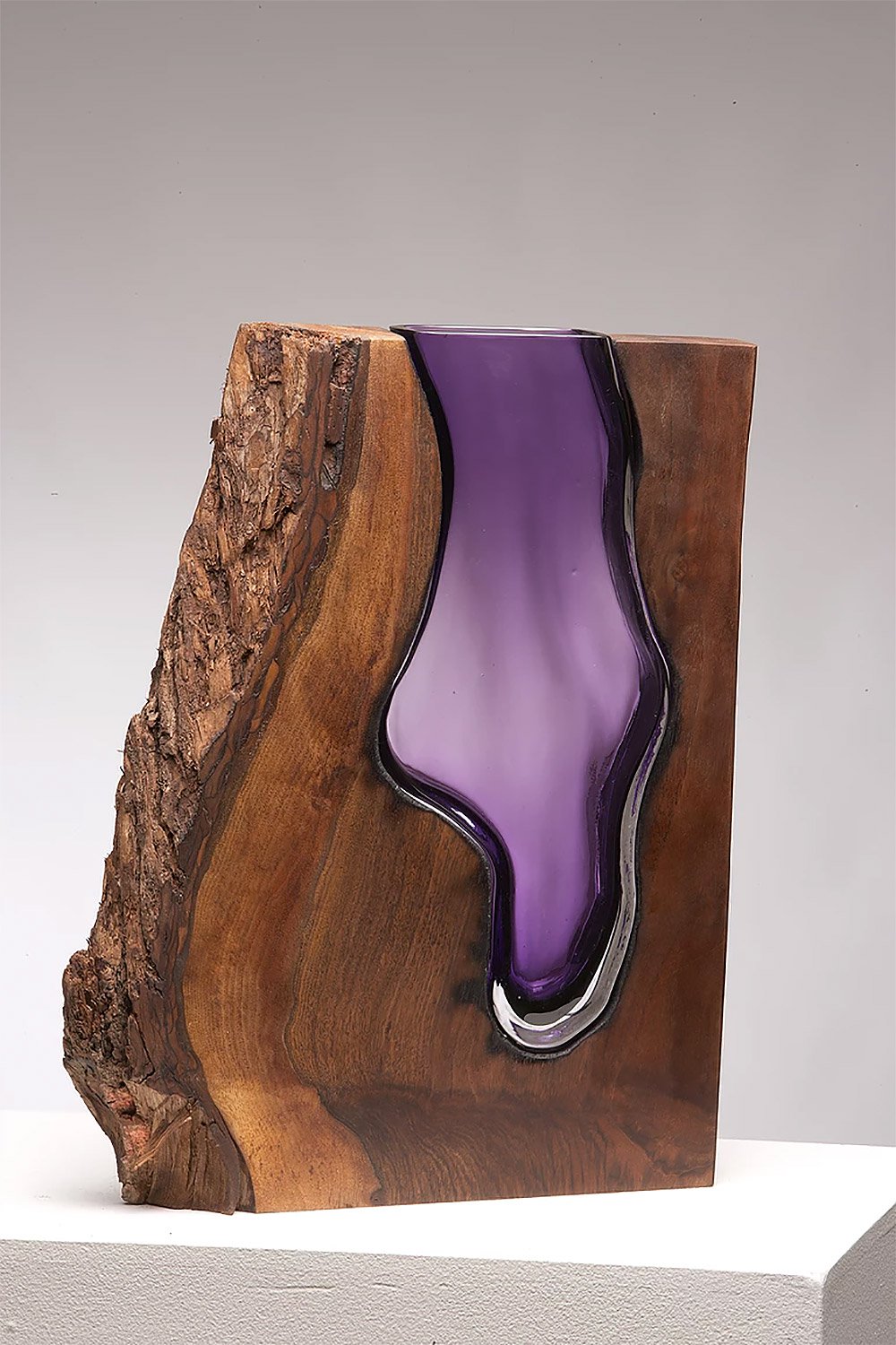 Scott Slagerman Wodd and Glas Skulpturen Design