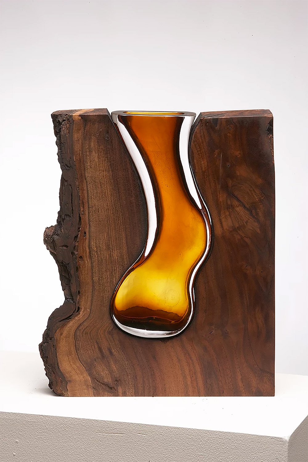 Scott Slagerman Wodd and Glas Skulpturen Design
