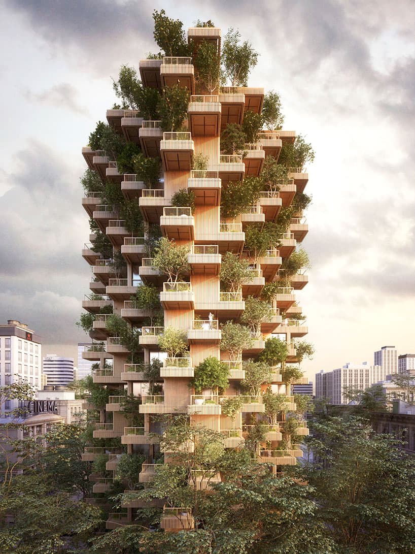 Penda Architects Tree Tower Design