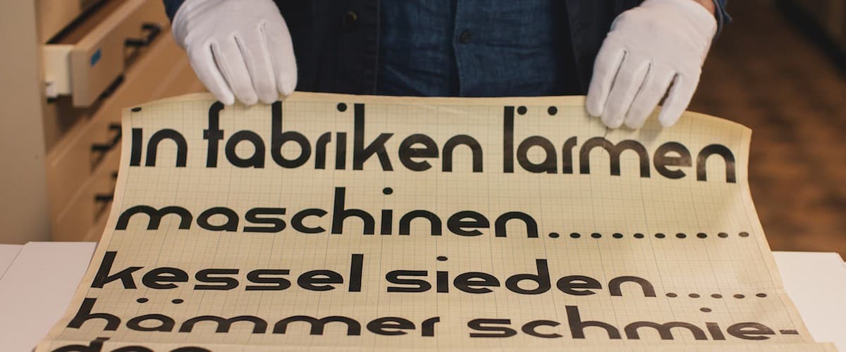 Bauhaus Hidden Treasures Typografie Erik Spiekermann