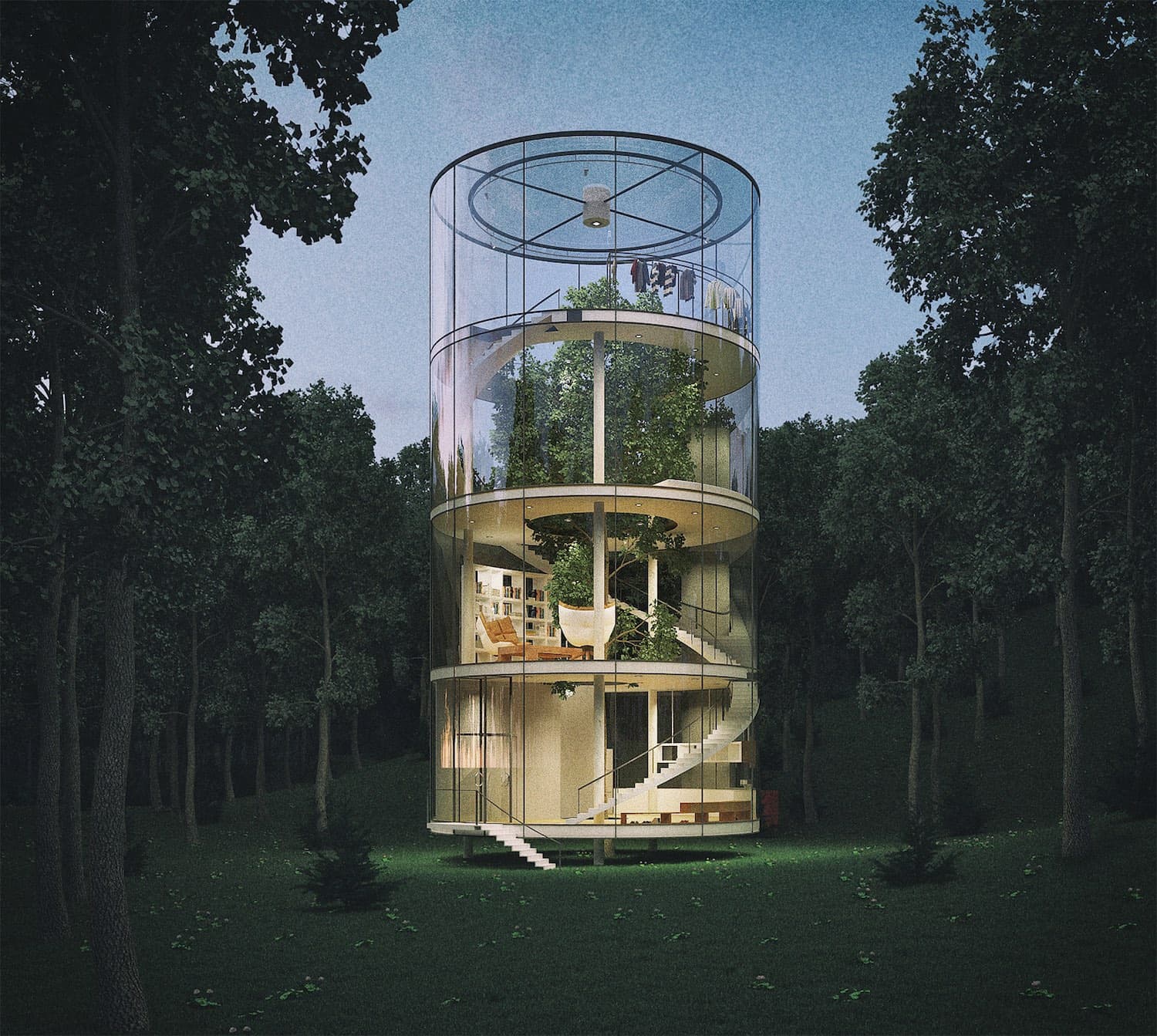 Aibek Amasov Treehouse Design