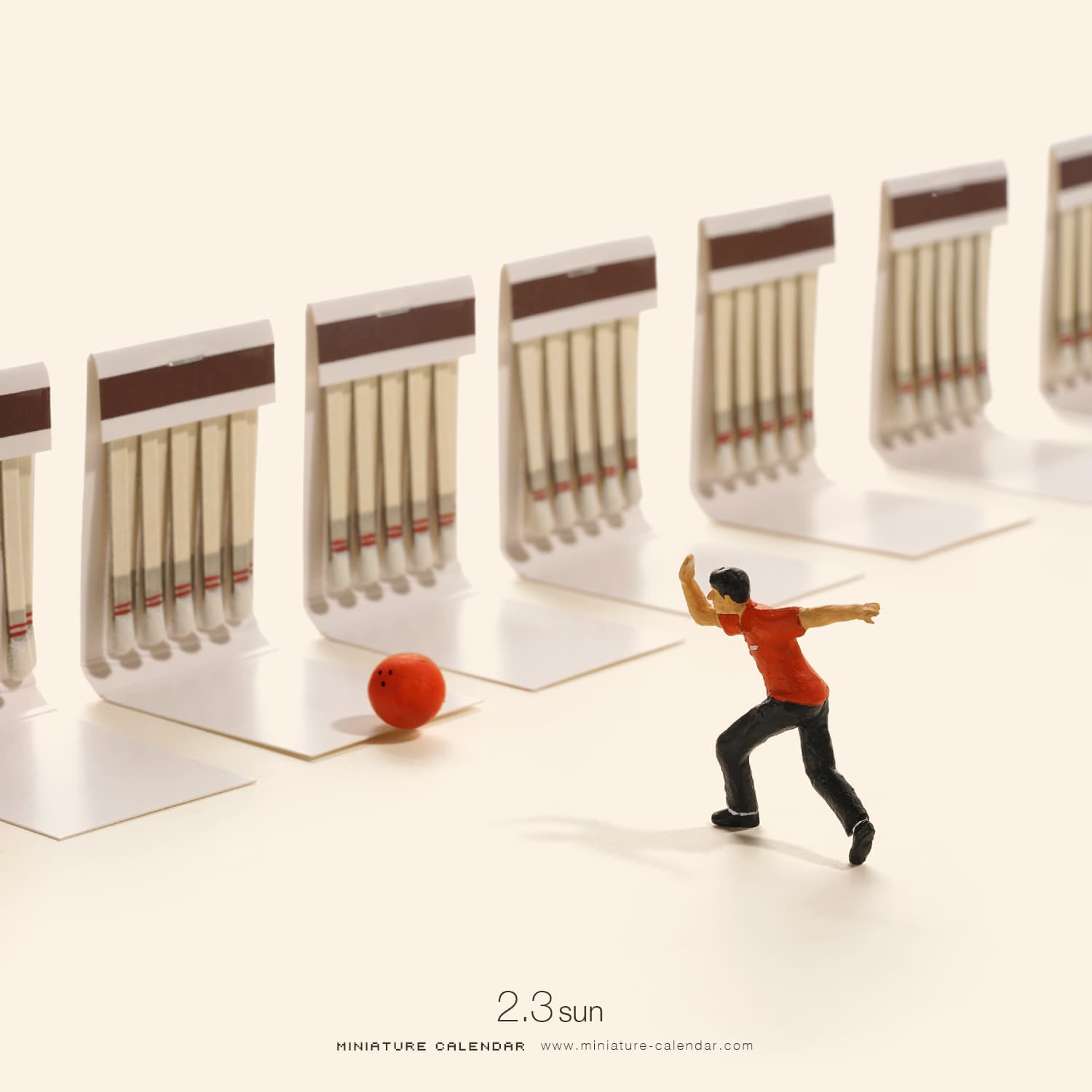Tatsuya Tanaka Miniature Calendar