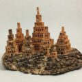 Uli Kirchler - Very Hidden Castles Holz-Skulpturen