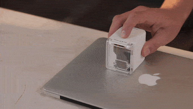 PrinCube - der weltweit kleinste mobile Farbdrucker