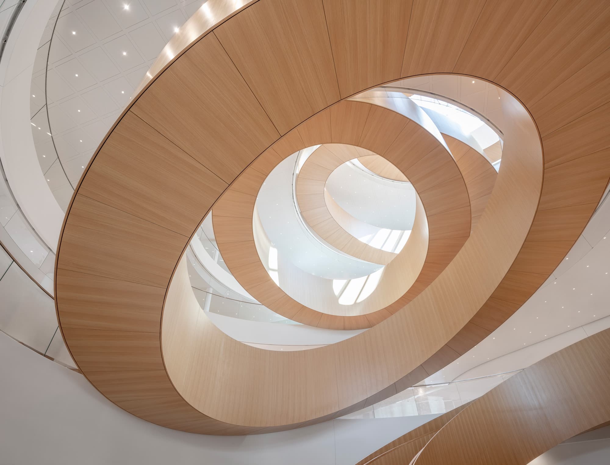 The United Staircase im Olympic House - von 3XN Architects