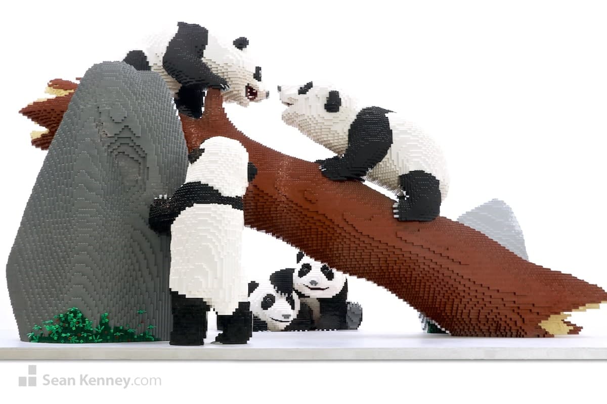 Sean Kenney - Tierfiguren aus LEGO